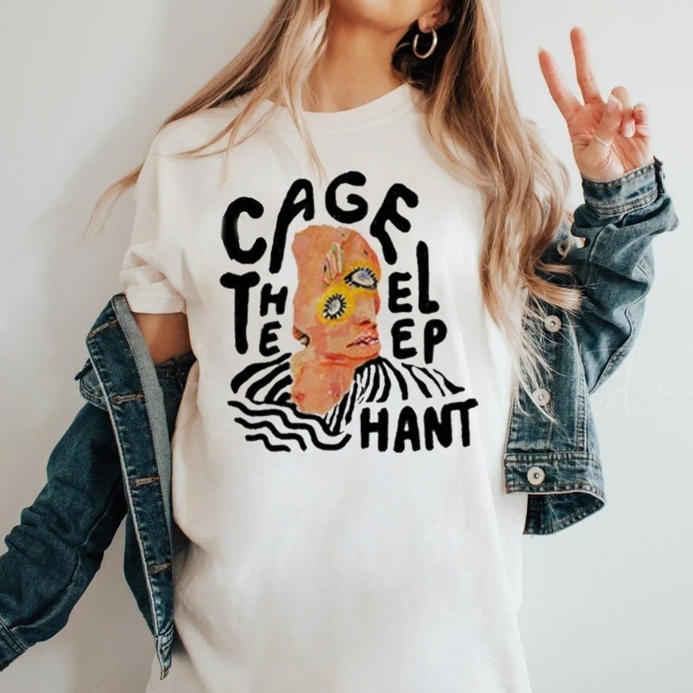 Cage The Elephant Tour Fan Rock Band Unisex Tshirt